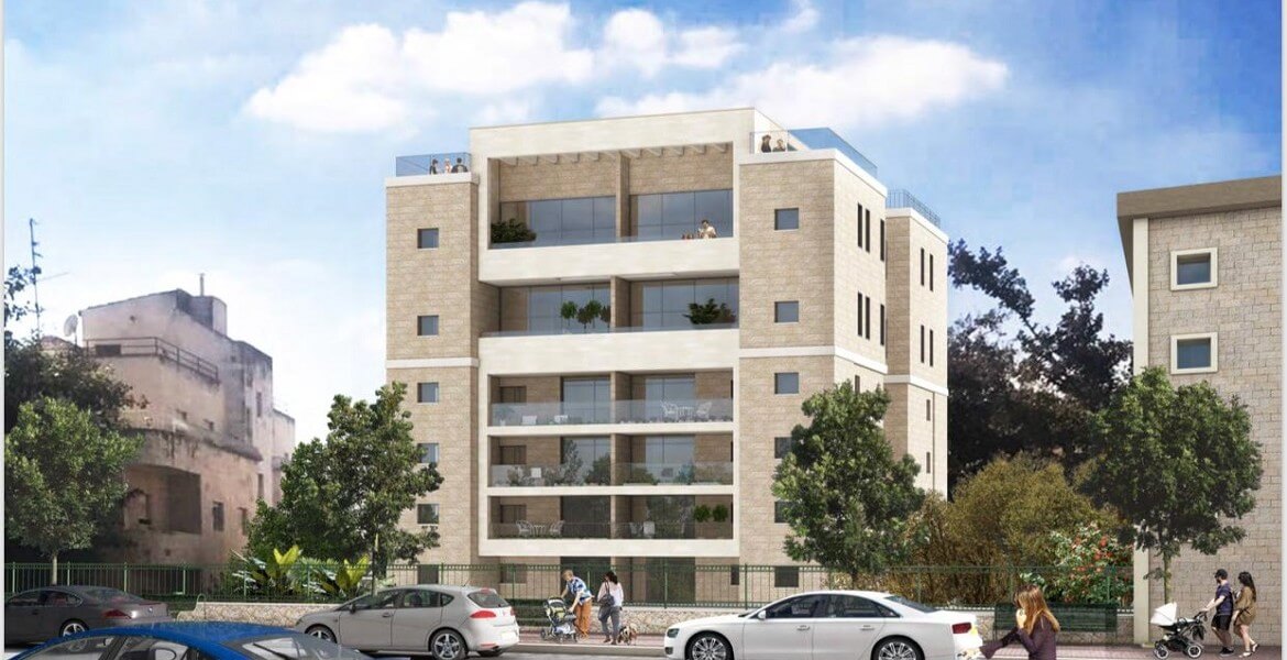 Magnificent penthouse in new luxurious building Baka Jerusalem Real