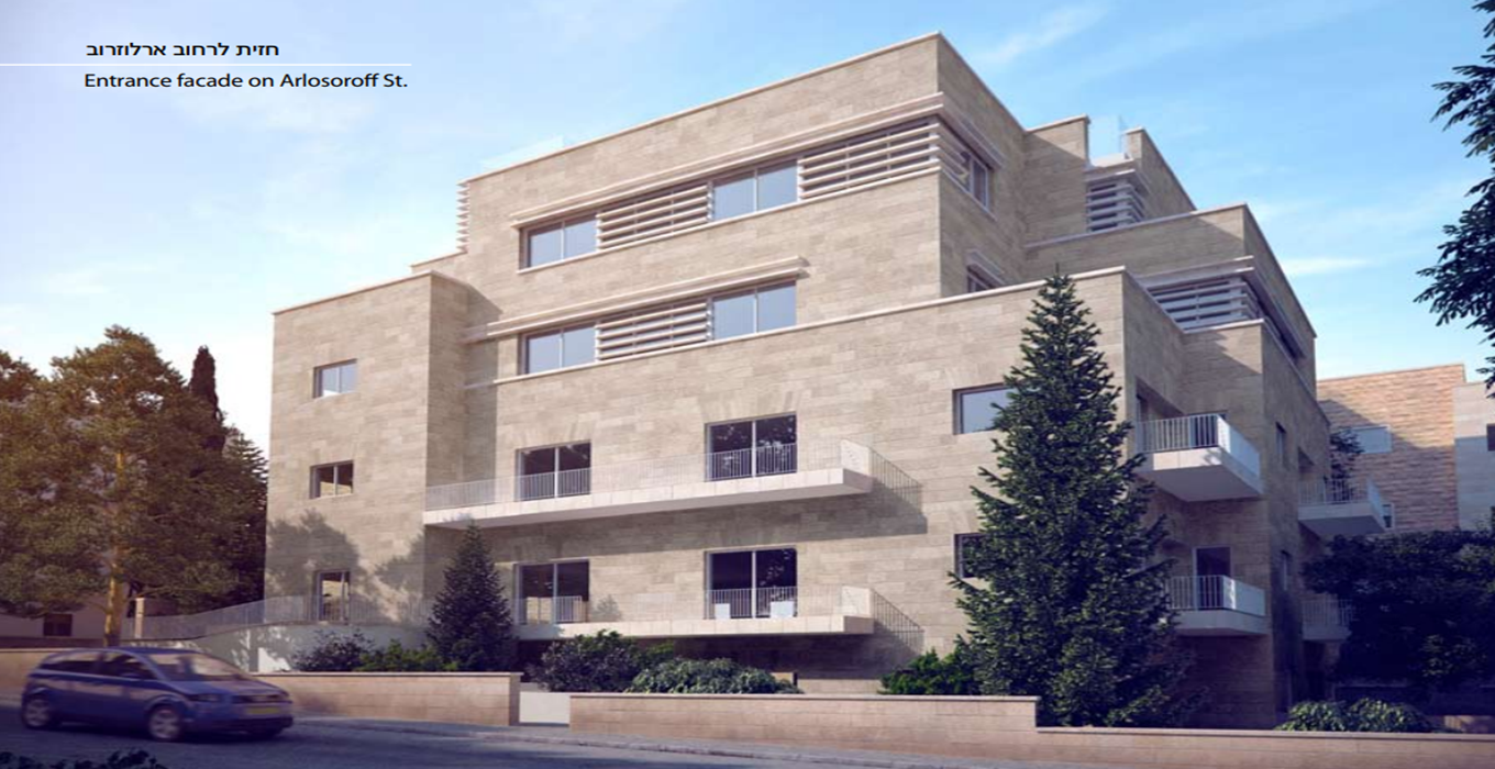 Apartment in charming building Rechavia Jerusalem Real Estate T&T